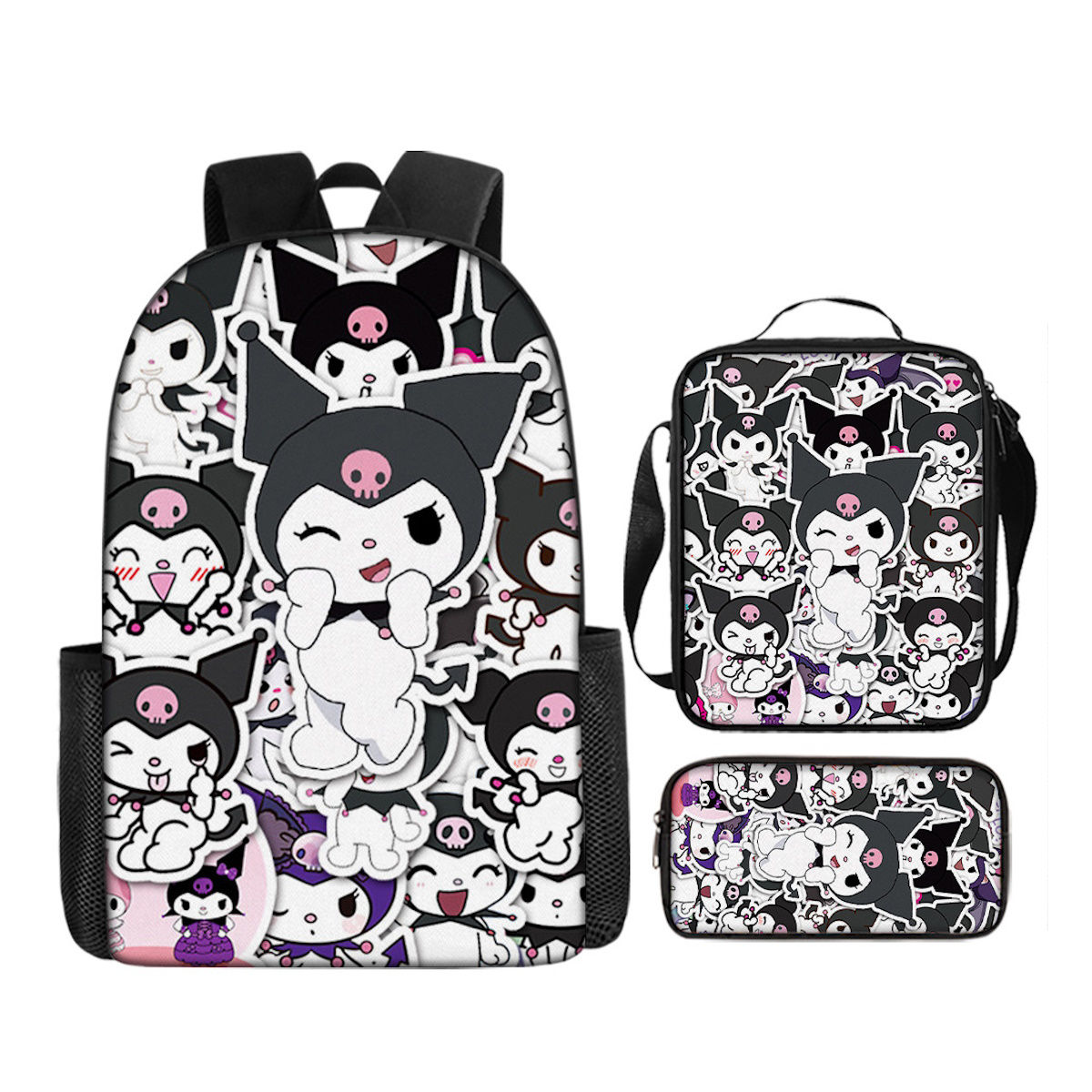 3PCS Sanrio Backpack and Lunchbox Pencil Case Set - ChildAngle