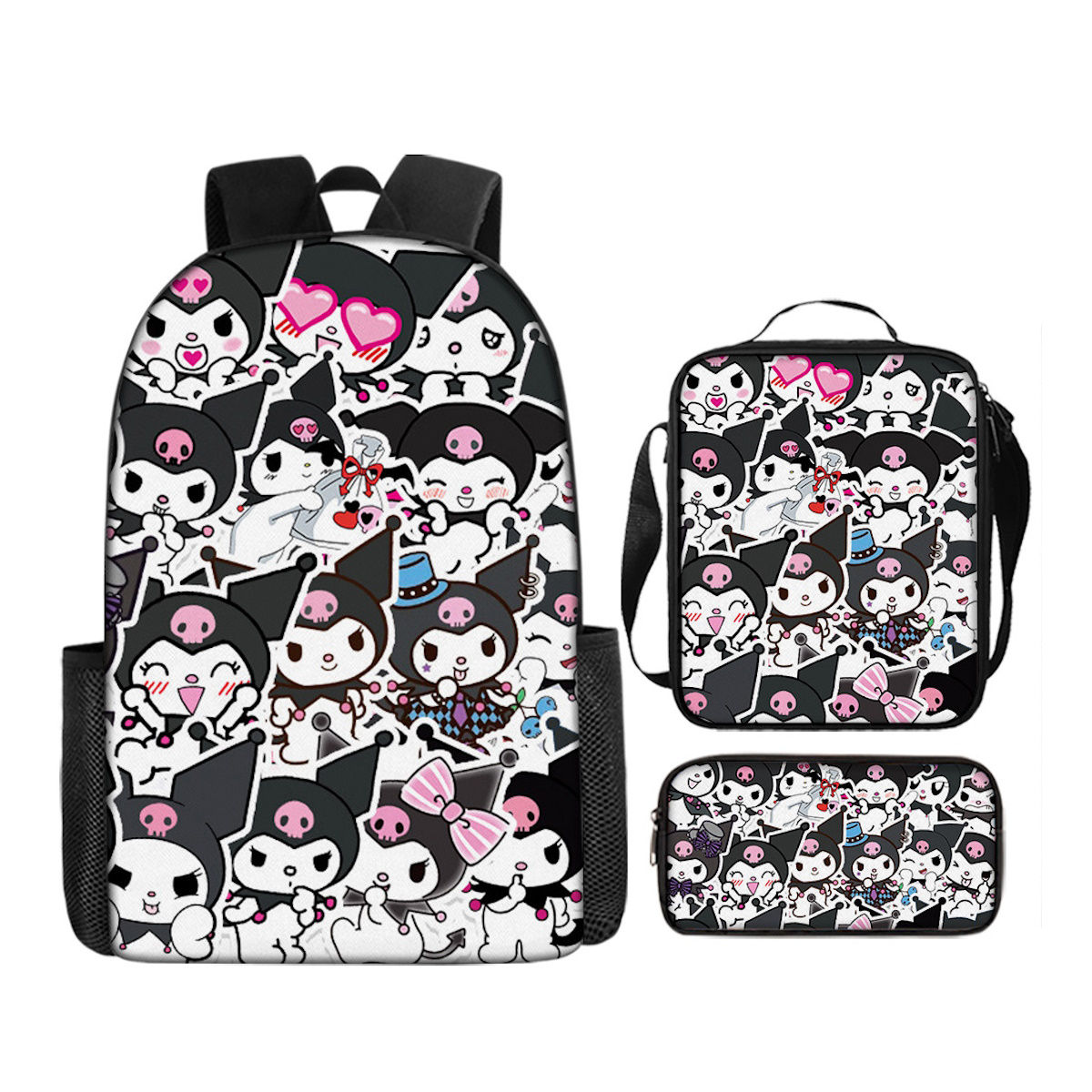 3PCS Sanrio Backpack and Lunchbox Pencil Case Set - ChildAngle