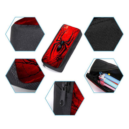 3PCS Spider Backpack and Lunchbox Pencil Case Bundle Set - ChildAngle