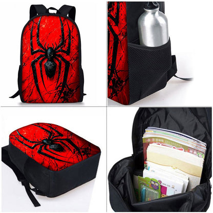 3PCS Spider Backpack and Lunchbox Pencil Case Bundle Set - ChildAngle