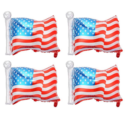 Stars Stripes Patriotic Balloons - ChildAngle 4th of July Balloons Bouquet for Independece Day American Flag