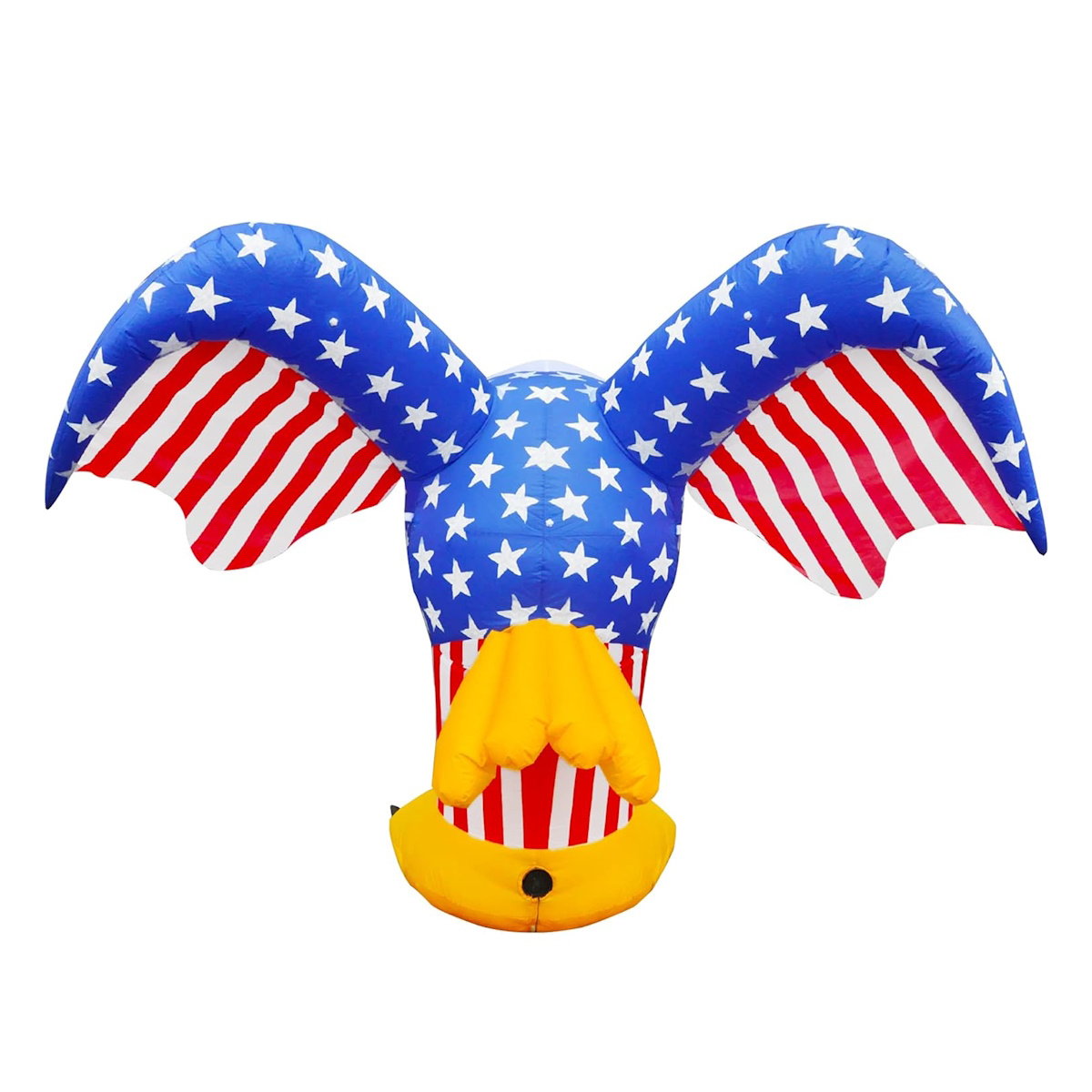 Inflatable eagle with American flag design - ChildAngle 4th of July Inflatables