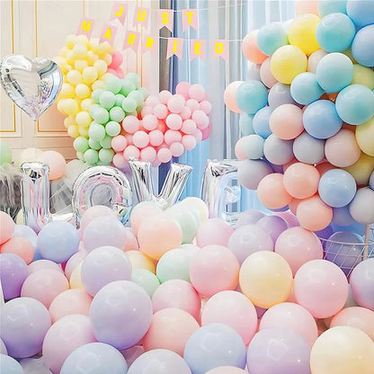 5/10/12 inch Mixed Color Macaron Latex Balloon for Birthday Children's Day Baby Shower - ChildAngle