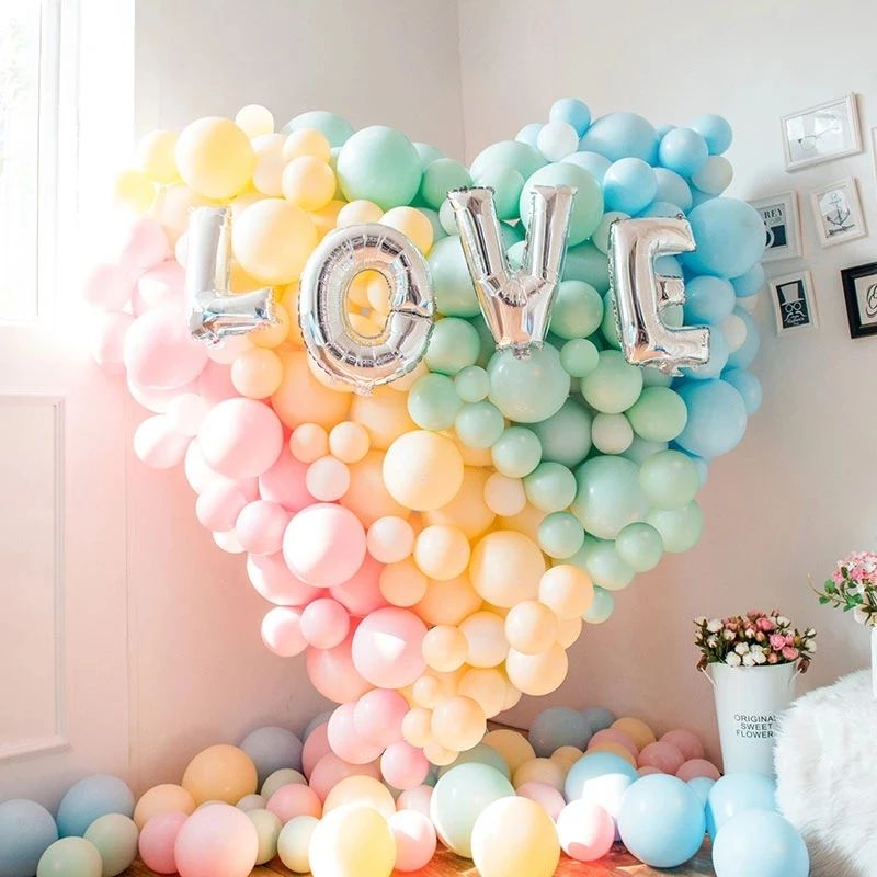 5/10/12 inch Mixed Color Macaron Latex Balloon for Birthday Children's Day Baby Shower - ChildAngle