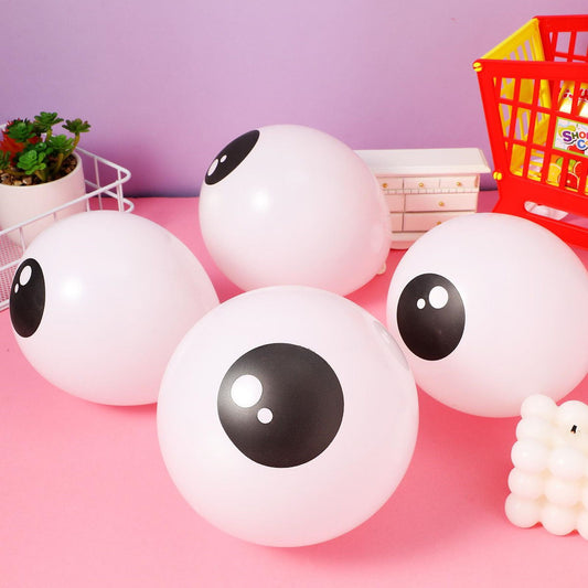 50PCS 5'' Latex Balloon for Halloween Party Eyeball Balloon Set - ChildAngle