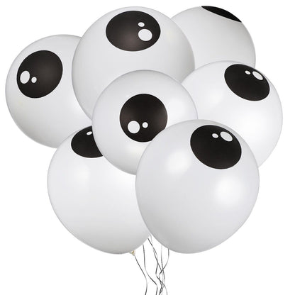 50PCS 5'' Latex Balloon for Halloween Party Eyeball Balloon Set - ChildAngle