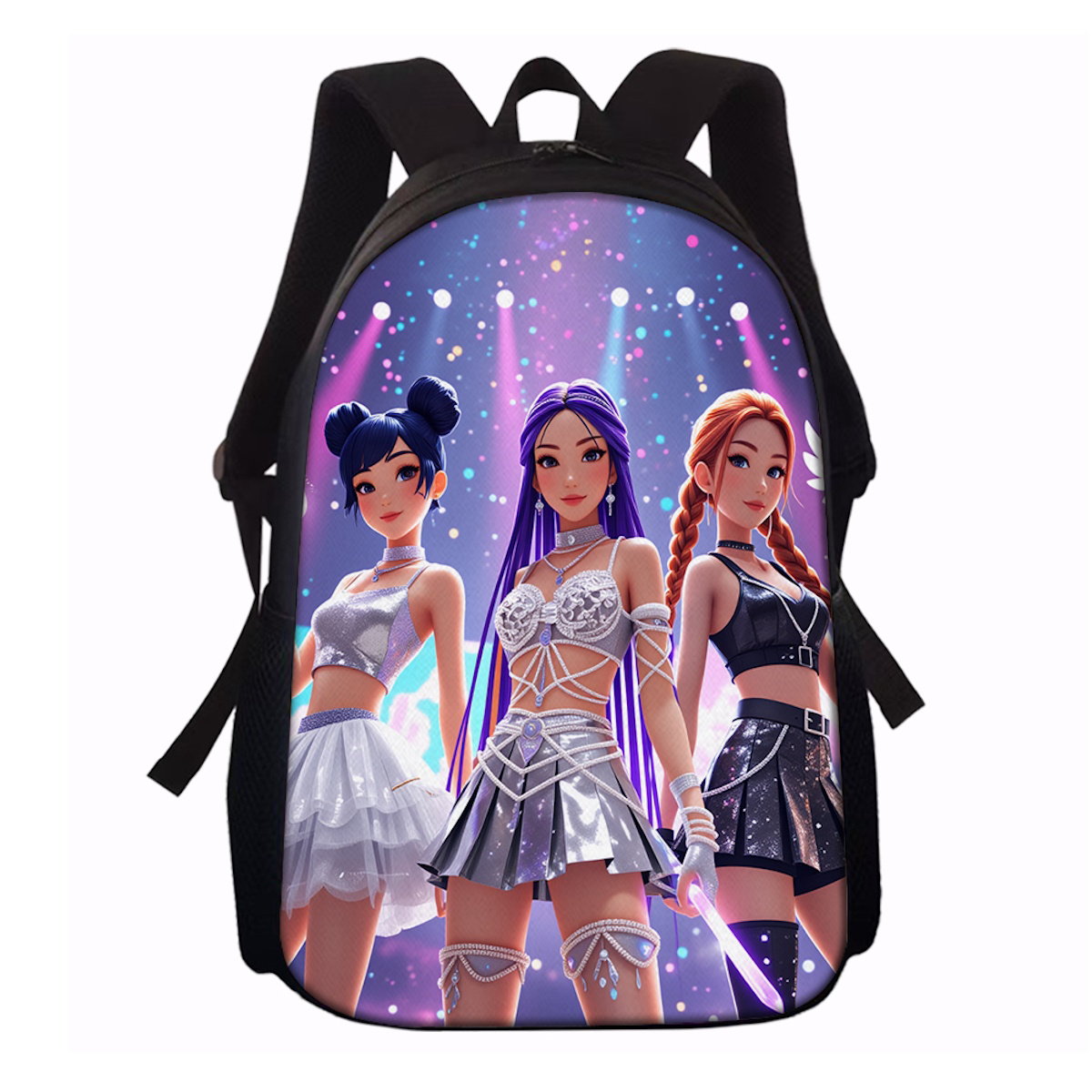 5PCS KPop Demon Hunter Backpack and Lunchbox Pencil Case Bundle Set - ChildAngle