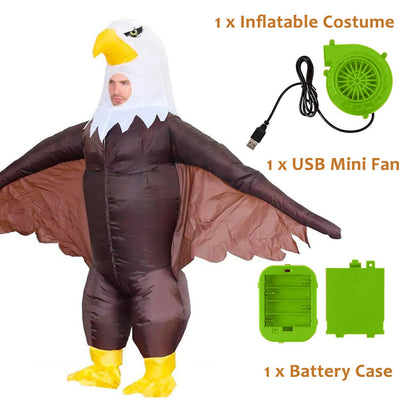 Eagle inflatable costume for Halloween and Independence Day -  ChildAngle Inflatable Costume