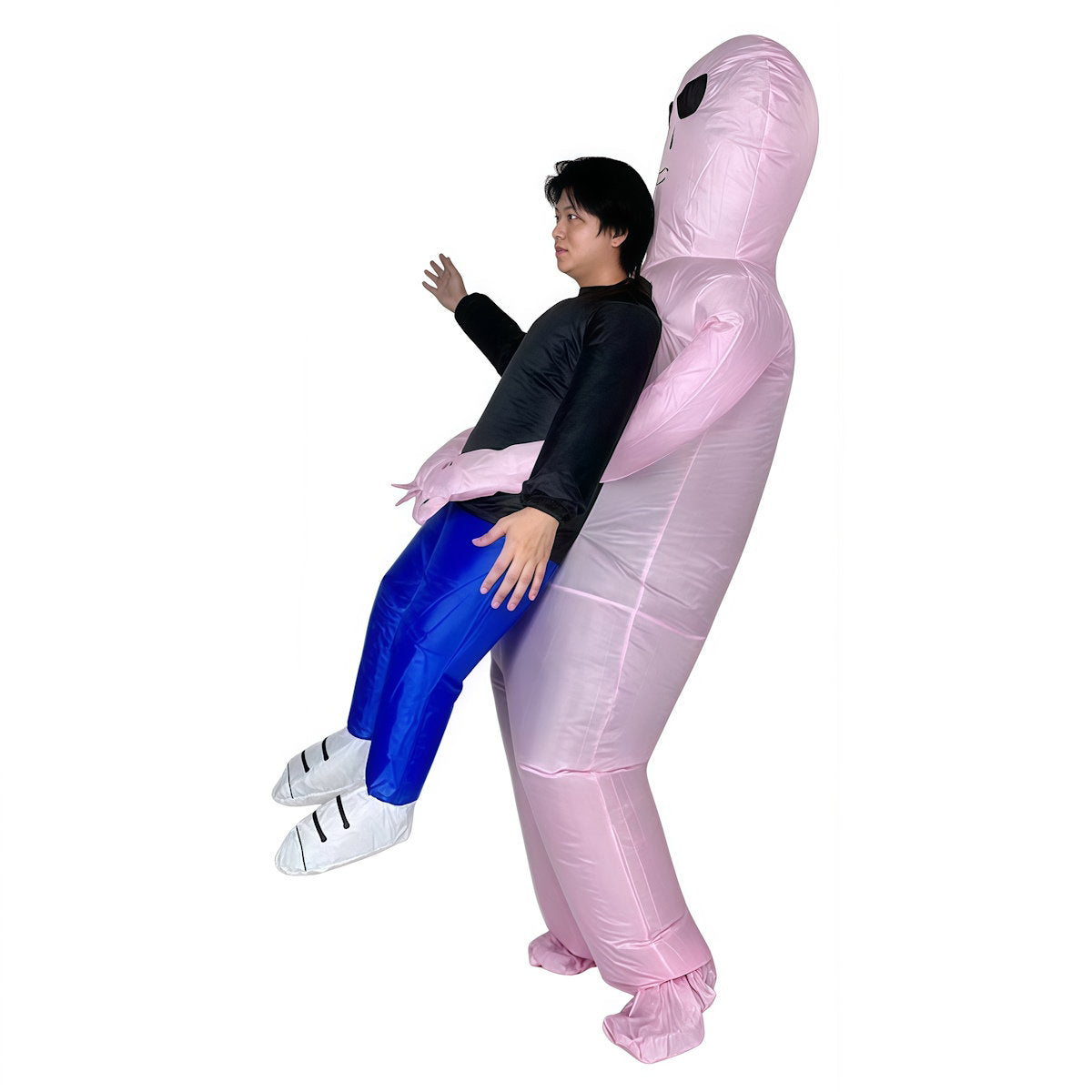Kids and Teens Alien Inflatable Costume Blow up Alien Suit - ChildAngle