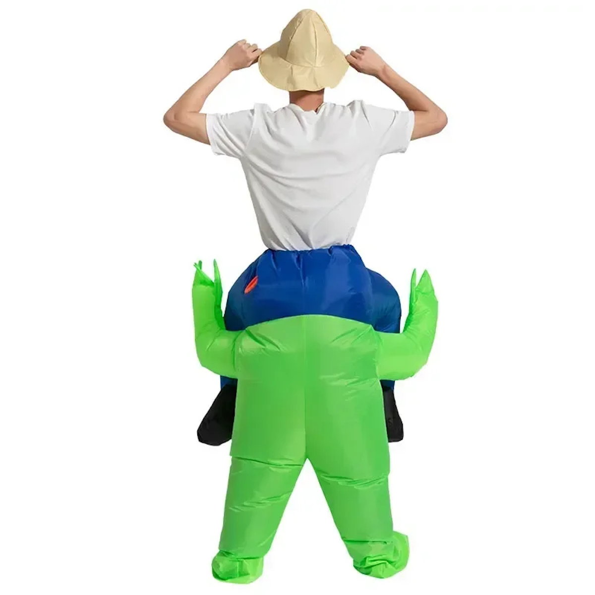 Kids and Teens Alien Inflatable Costume Blow up Alien Suit - ChildAngle