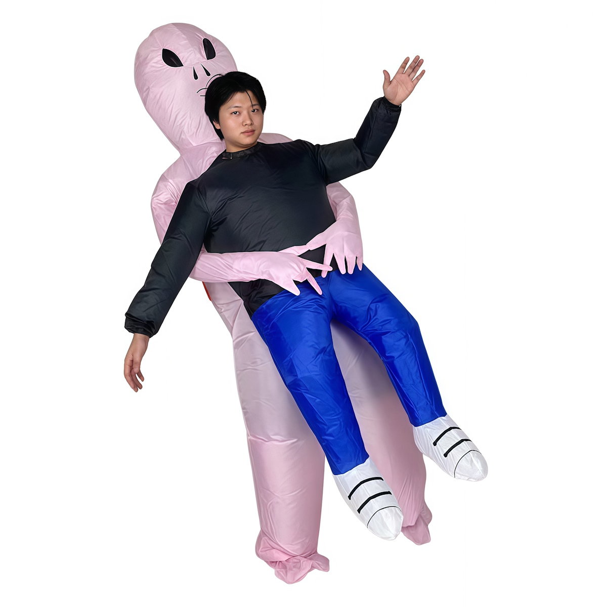 Kids and Teens Alien Inflatable Costume Blow up Alien Suit - ChildAngle