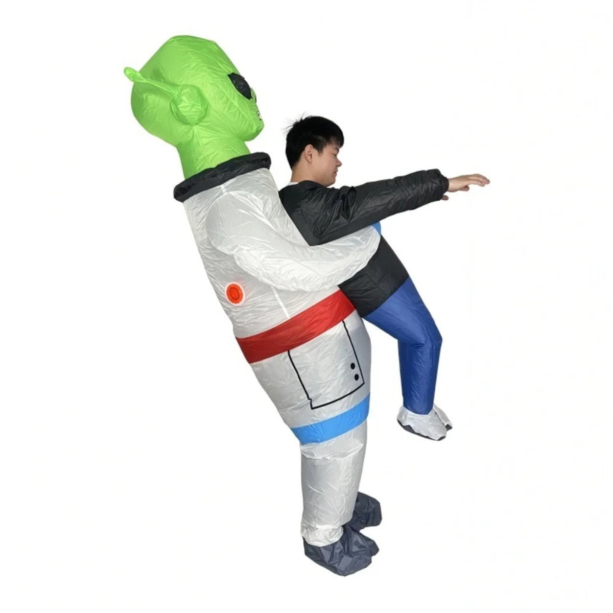 Kids and Teens Alien Inflatable Costume Blow up Alien Suit - ChildAngle