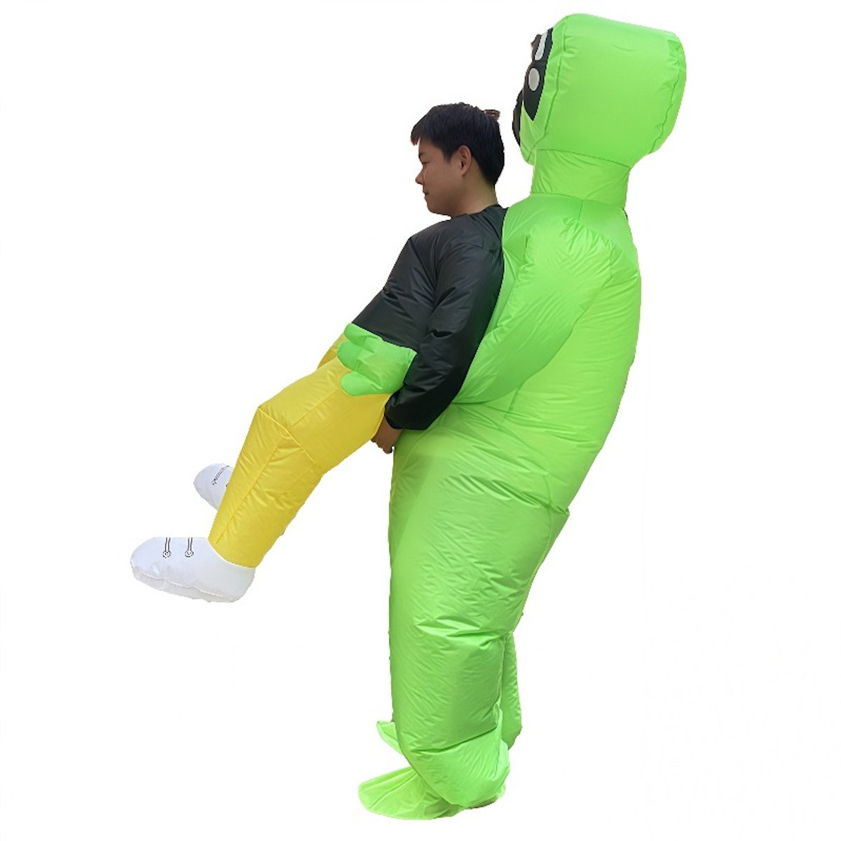 Kids and Teens Alien Inflatable Costume Blow up Alien Suit - ChildAngle
