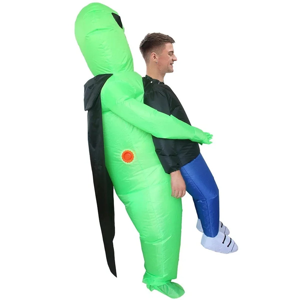 Kids and Teens Alien Inflatable Costume Blow up Alien Suit - ChildAngle