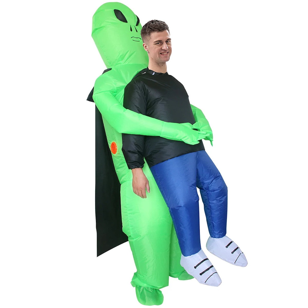 Kids and Teens Alien Inflatable Costume Blow up Alien Suit - ChildAngle
