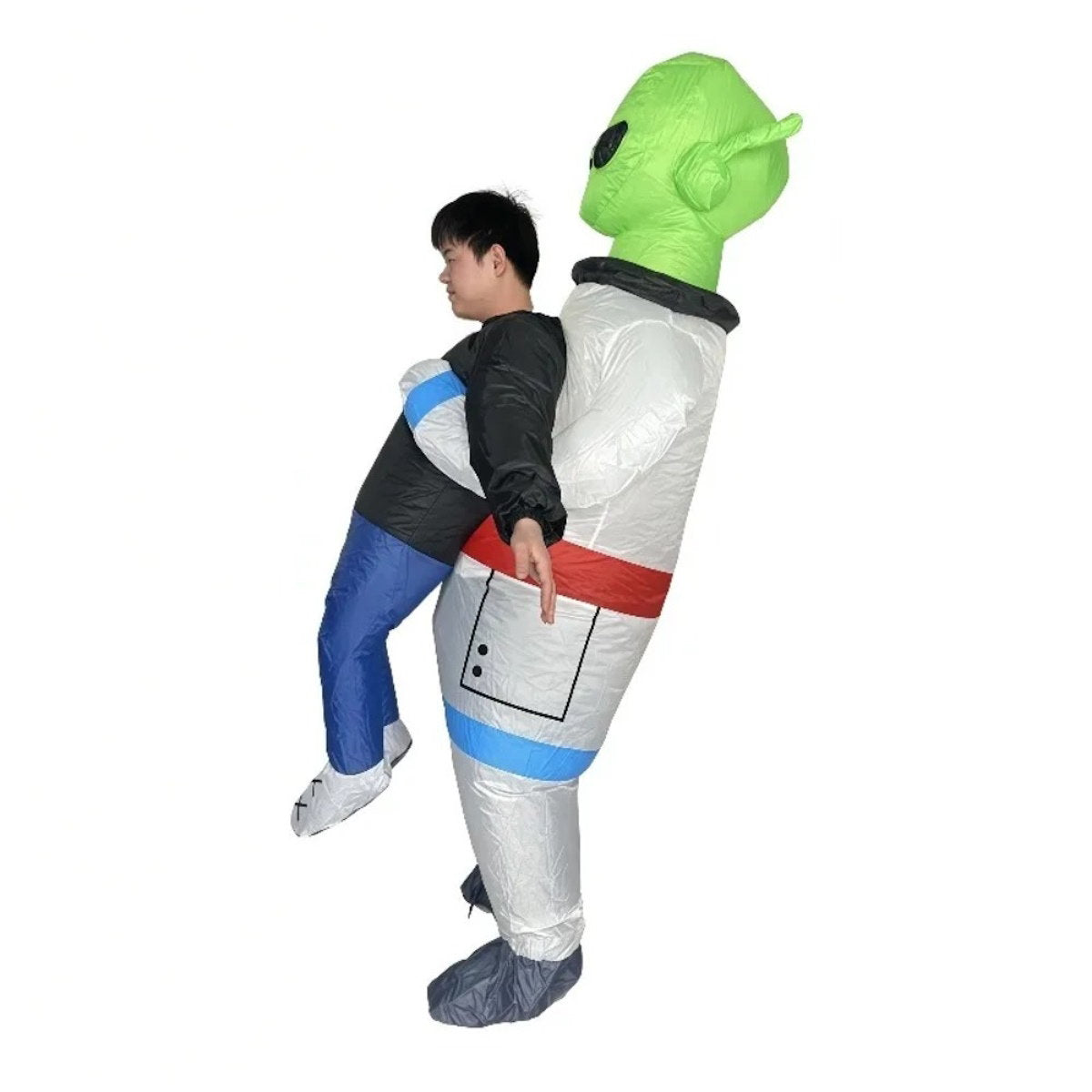 Kids and Teens Alien Inflatable Costume Blow up Alien Suit - ChildAngle