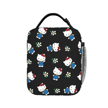 Lovely Hello Kitty Lunch Bags Portable Insulated School Lunch Storage Picnic Bags - ChildAngle