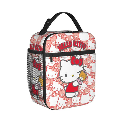 Lovely Hello Kitty Lunch Bags Portable Insulated School Lunch Storage Picnic Bags - ChildAngle