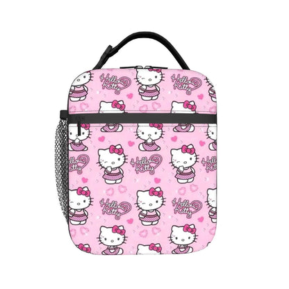Lovely Hello Kitty Lunch Bags Portable Insulated School Lunch Storage Picnic Bags - ChildAngle