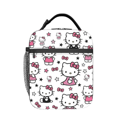 Lovely Hello Kitty Lunch Bags Portable Insulated School Lunch Storage Picnic Bags - ChildAngle