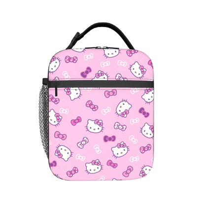 Lovely Hello Kitty Lunch Bags Portable Insulated School Lunch Storage Picnic Bags - ChildAngle