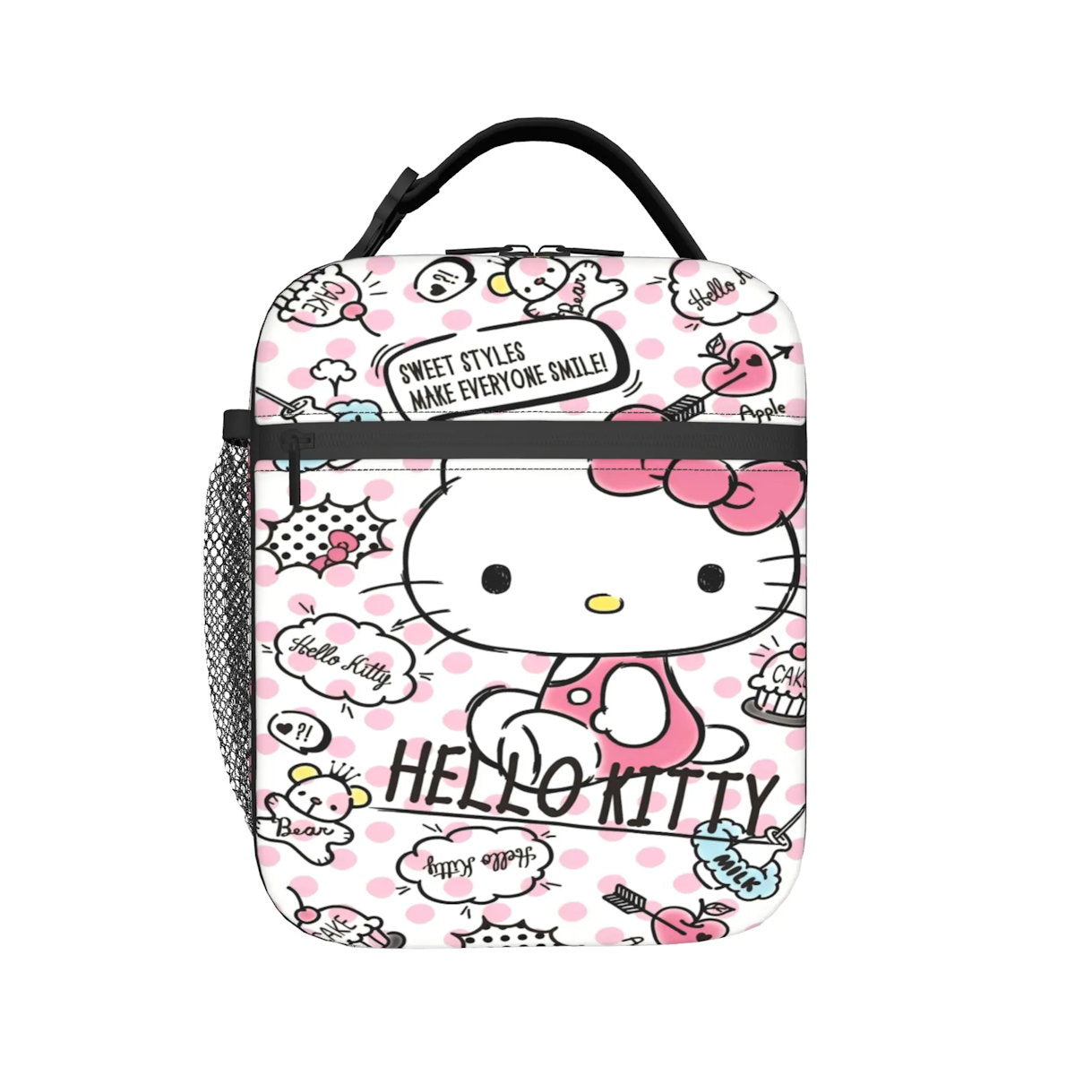 Lovely Hello Kitty Lunch Bags Portable Insulated School Lunch Storage Picnic Bags - ChildAngle