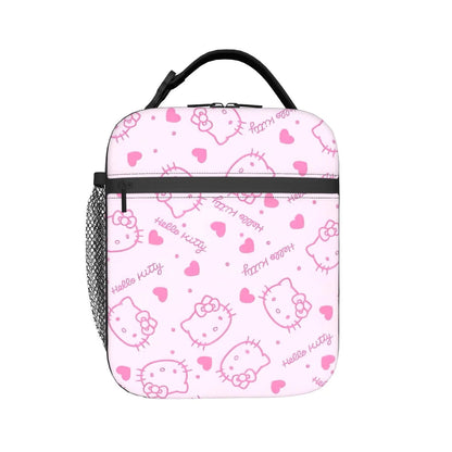 Lovely Hello Kitty Lunch Bags Portable Insulated School Lunch Storage Picnic Bags - ChildAngle