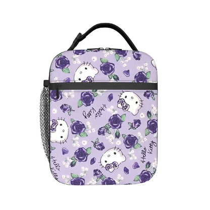 Lovely Hello Kitty Lunch Bags Portable Insulated School Lunch Storage Picnic Bags - ChildAngle