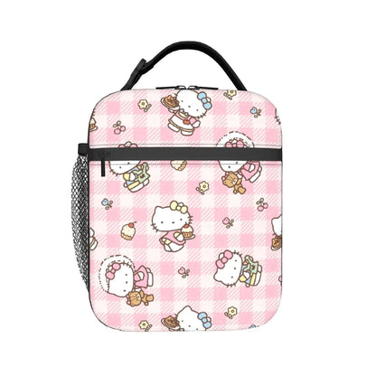 Lovely Hello Kitty Lunch Bags Portable Insulated School Lunch Storage Picnic Bags - ChildAngle