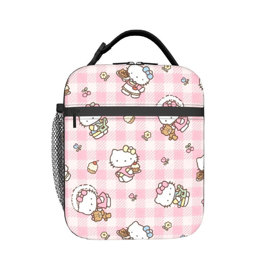 Lovely Hello Kitty Lunch Bags Portable Insulated School Lunch Storage Picnic Bags - ChildAngle