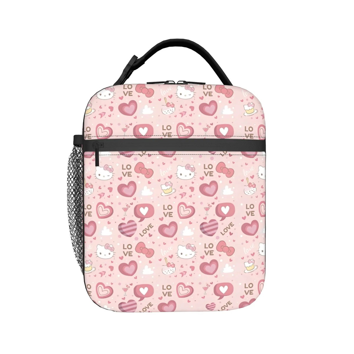 Lovely Hello Kitty Lunch Bags Portable Insulated School Lunch Storage Picnic Bags - ChildAngle