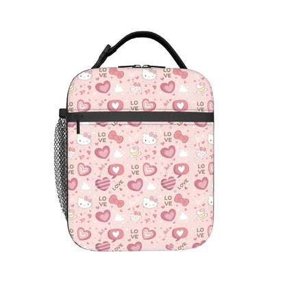 Lovely Hello Kitty Lunch Bags Portable Insulated School Lunch Storage Picnic Bags - ChildAngle