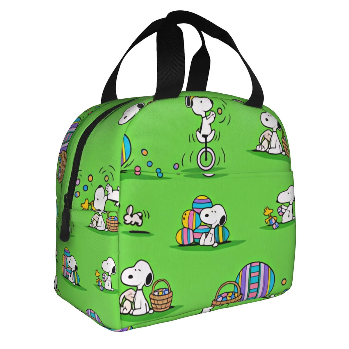 Snoopy Lunch Bag Portable Tote for Lunch - ChildAngle