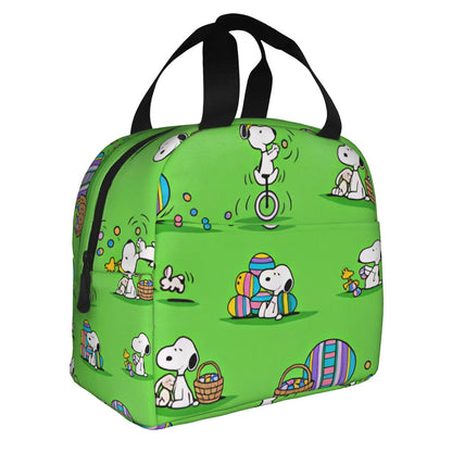Snoopy Lunch Bag Portable Tote for Lunch - ChildAngle