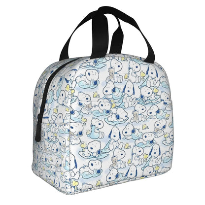 Snoopy Lunch Bag Portable Tote for Lunch - ChildAngle