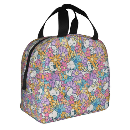 Snoopy Lunch Bag Portable Tote for Lunch - ChildAngle