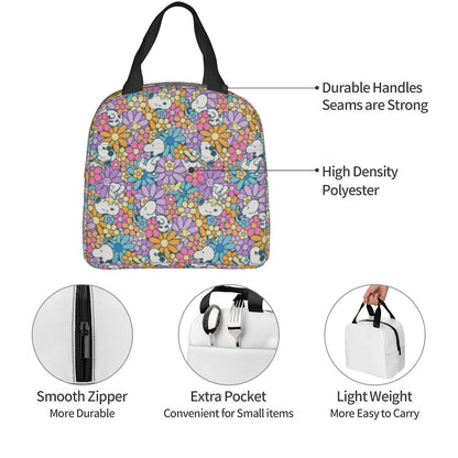 Snoopy Lunch Bag Portable Tote for Lunch - ChildAngle