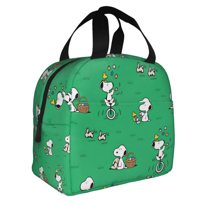 Snoopy Lunch Bag Portable Tote for Lunch - ChildAngle