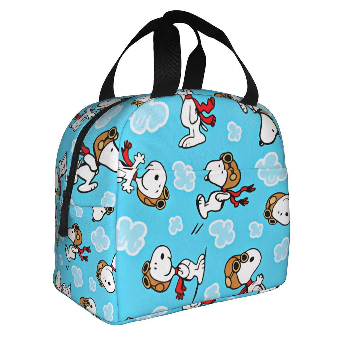 Snoopy Lunch Bag Portable Tote for Lunch - ChildAngle