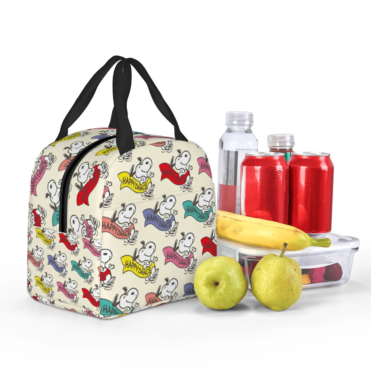 Snoopy Lunch Bag Portable Tote for Lunch - ChildAngle