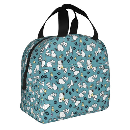 Snoopy Lunch Bag Portable Tote for Lunch - ChildAngle