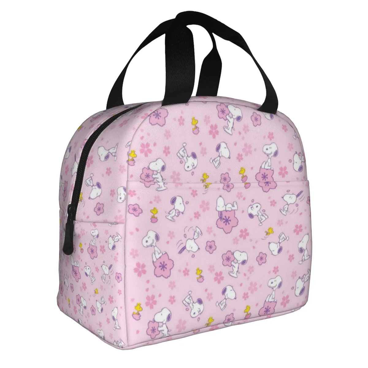 Snoopy Lunch Bag Portable Tote for Lunch - ChildAngle