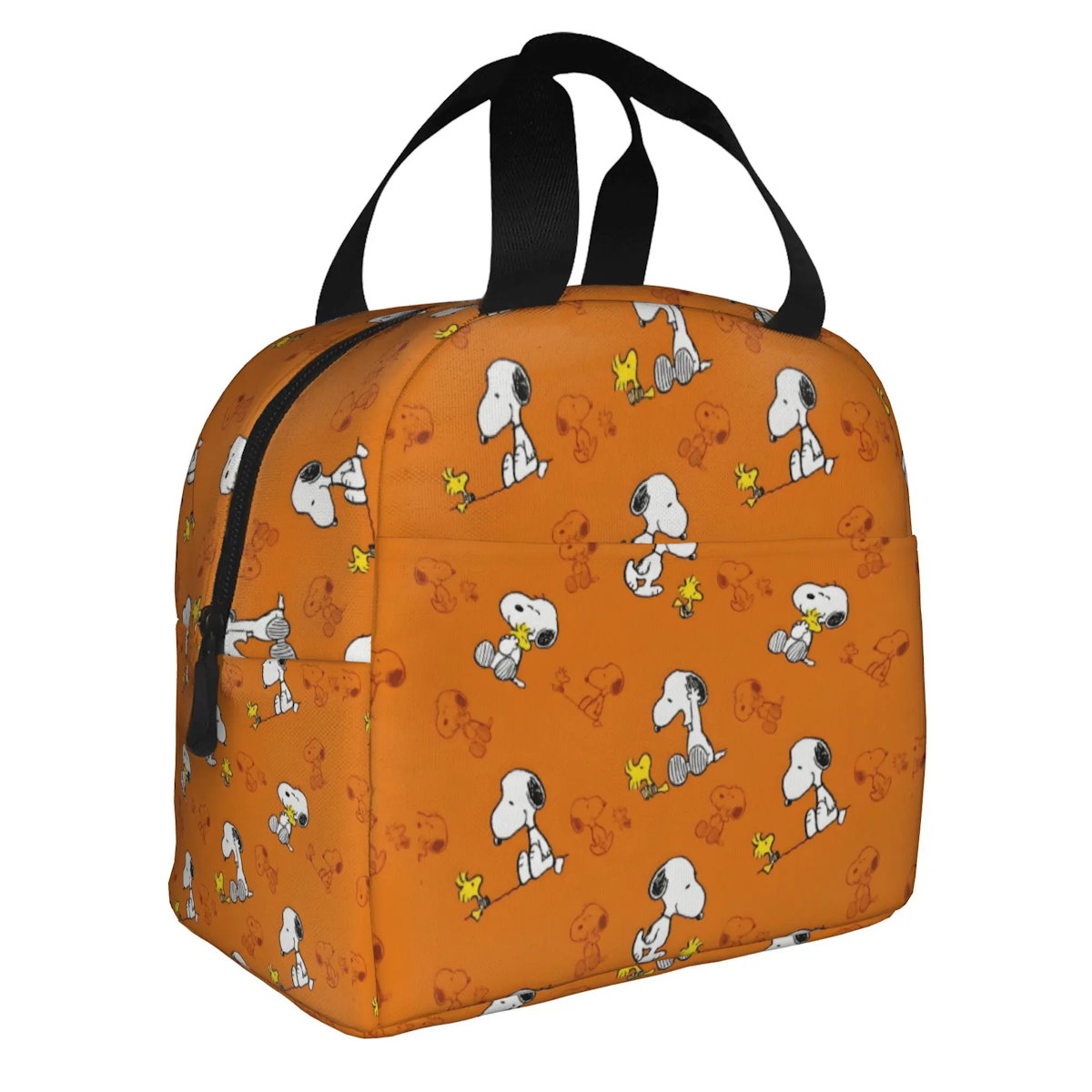 Snoopy Lunch Bag Portable Tote for Lunch - ChildAngle