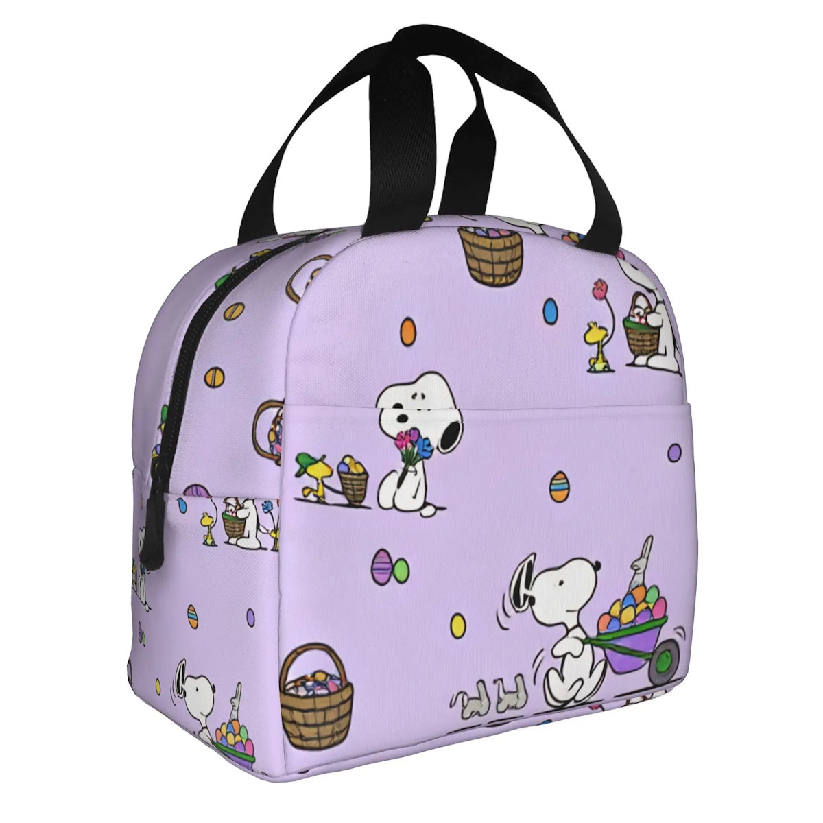Snoopy Lunch Bag Portable Tote for Lunch - ChildAngle