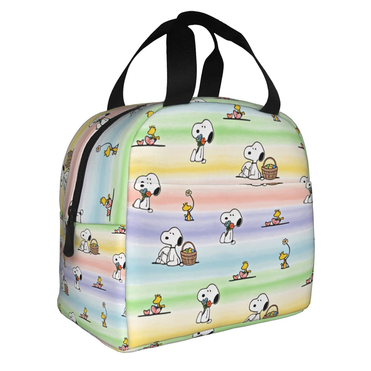 Snoopy Lunch Bag Portable Tote for Lunch - ChildAngle