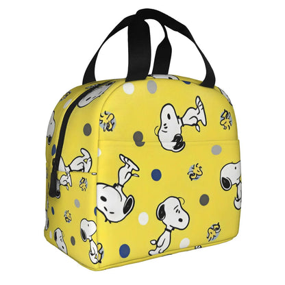 Snoopy Lunch Bag Portable Tote for Lunch - ChildAngle