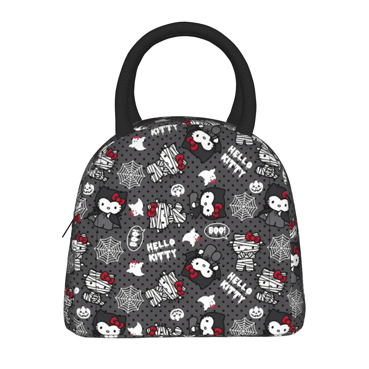 Hello Kitty Lunch Bags Cute Pattern Portable Insulated Totes for School Lunch - ChildAngle