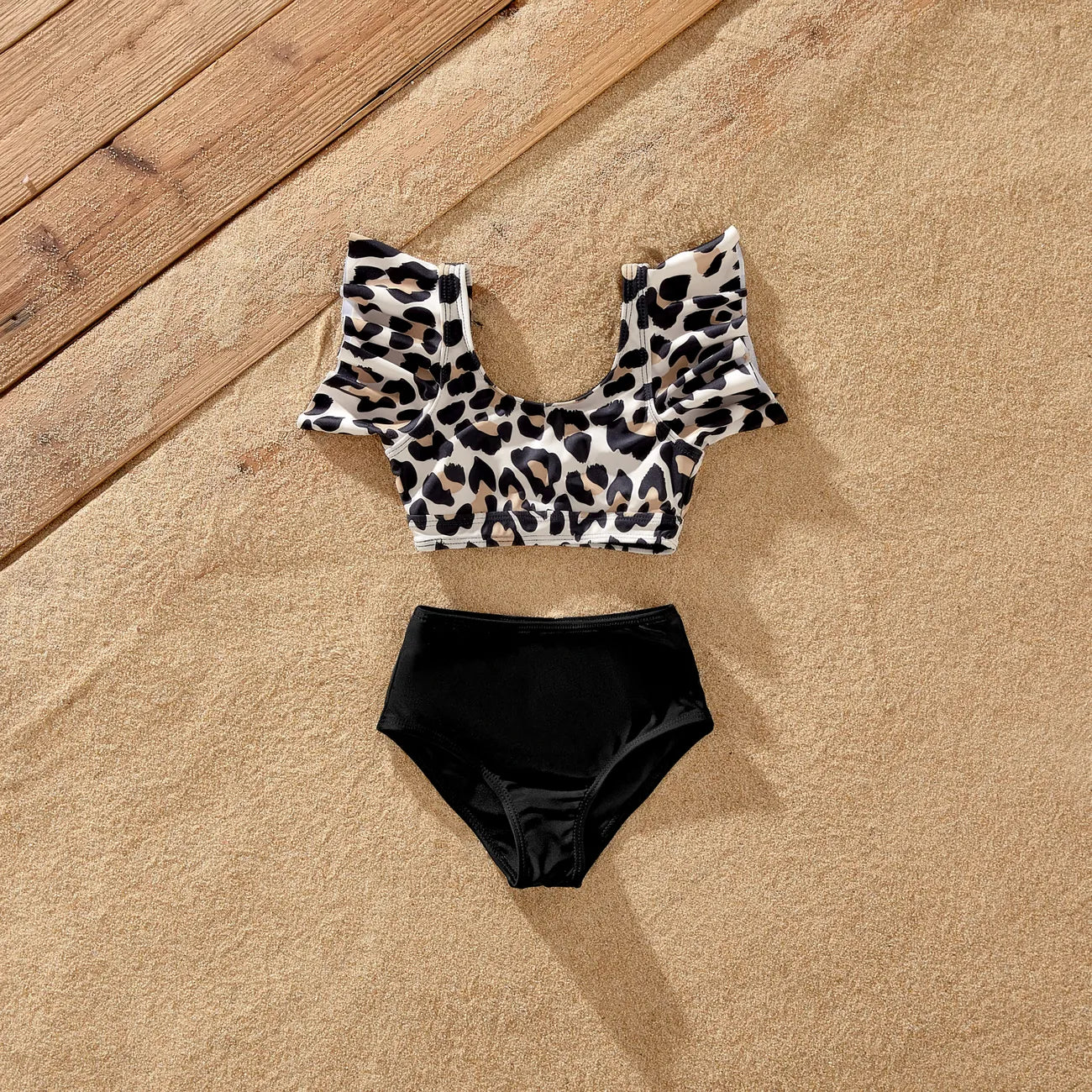 Matching Family Swimsuit Leopard Print Bikini Set Swimsuit