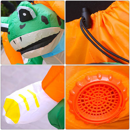 Teens and Adults Animal Riding Inflatable Costumes Riding Rooster Frog Bee Shark - ChildAngle
