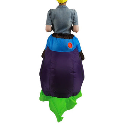 Teens and Adults Animal Riding Inflatable Costumes Riding Rooster Frog Bee Shark - ChildAngle